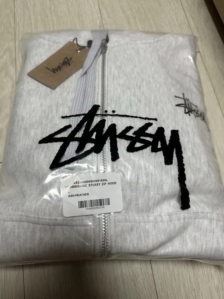 [L] stussy 후드집업 미개봉